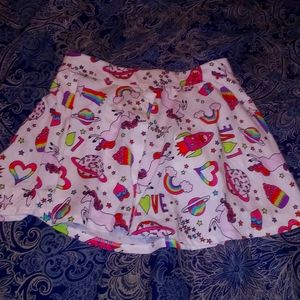 Girls unicorn skirt